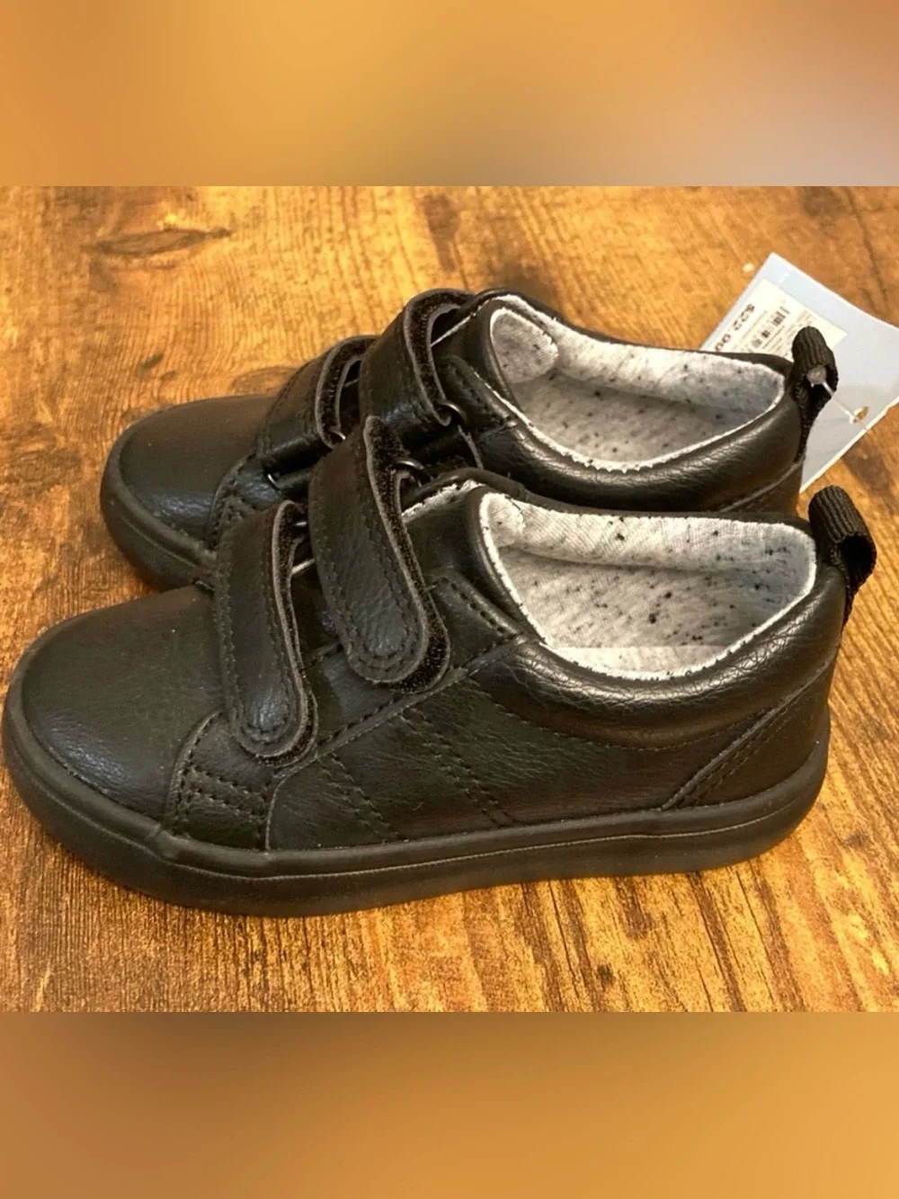 Toddler Boys' Dino Sneakers - Cat & Jack - Black Size 6 New